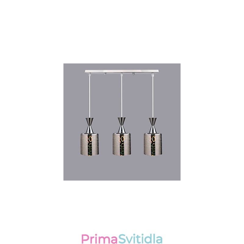 Lampa Dream laser Graving Chrome Plated 3 Straight