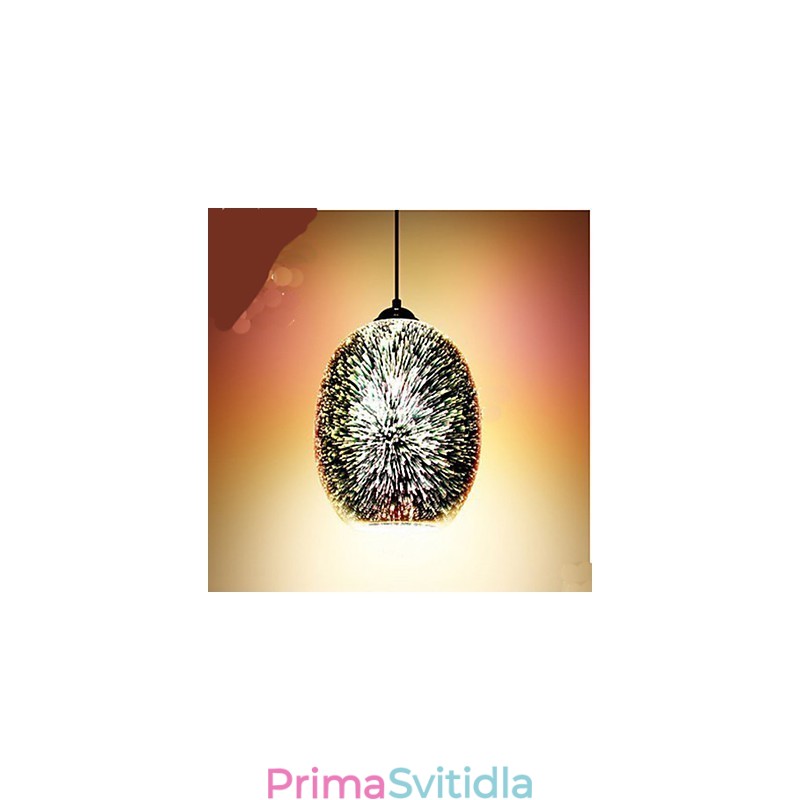 Jednoduchý stolní 3D skleněný kreativní přívěsek
