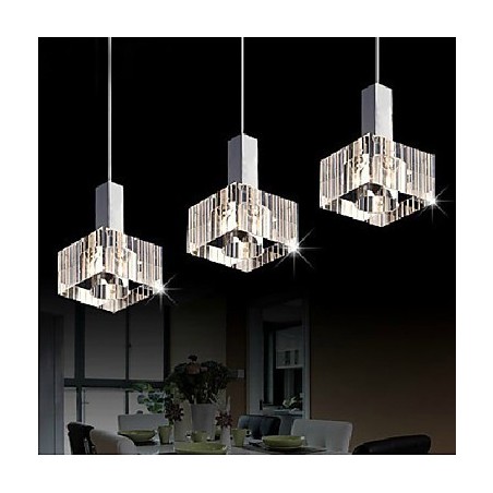 Křišťálový přívěsek lampa tři Křišťálový přívěsek lampa tři