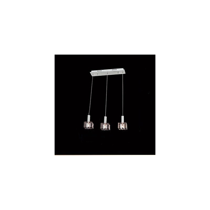 Křišťálový přívěsek lampa tři