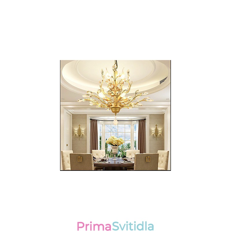 Středomořské retro kreativní sací top jednoduché lampy