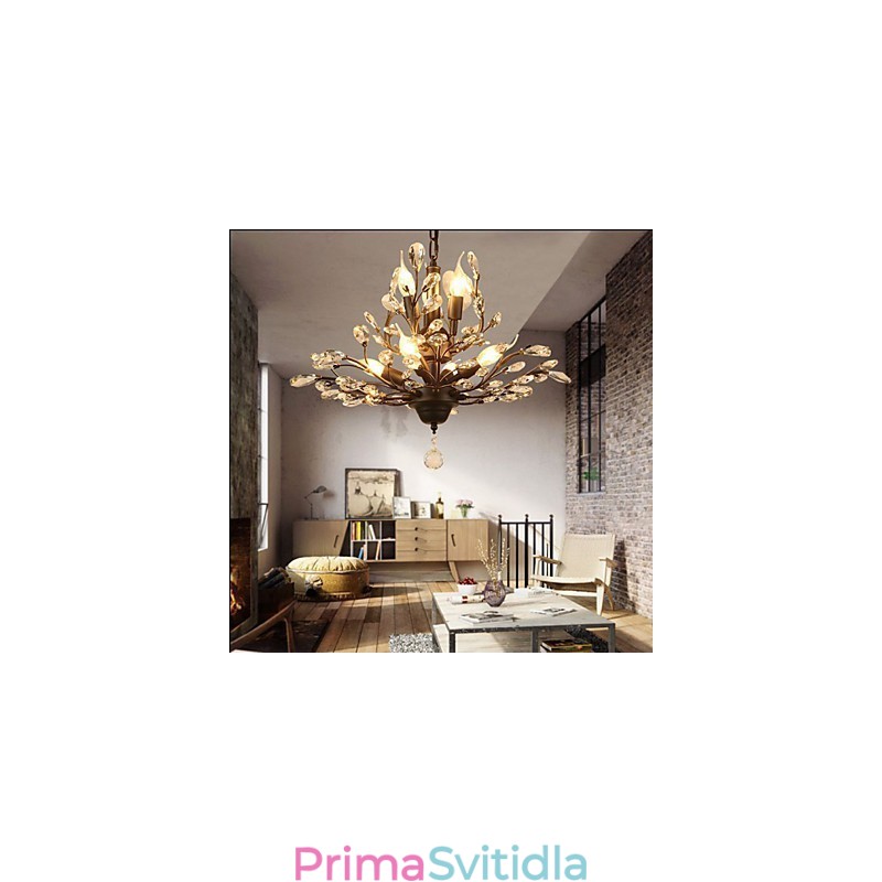 Středomořské retro kreativní sací top jednoduché lampy