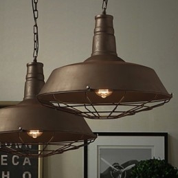 Severní Evropa Americký Retro železný Lustr Minimalistický Tepané železo