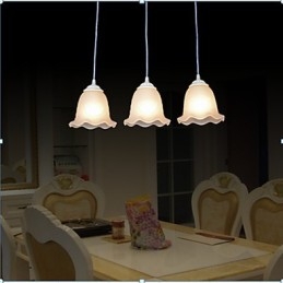 Přívěsek Three Lights White European Retro Classic