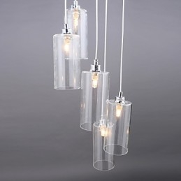 Lampa z čirého skla Simple Modern Creative