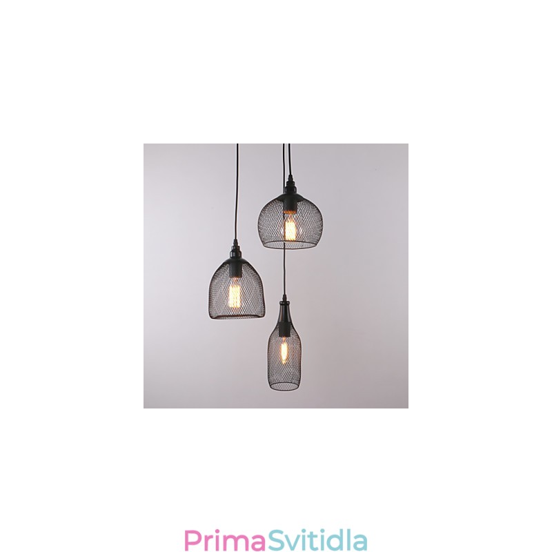 Závěsná světla Mini styl Rustikální Lodge Retro venkovská garáž Kov