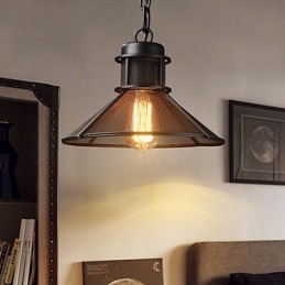 Závěsná svítidla Mini Style Retro Garáž Kovové