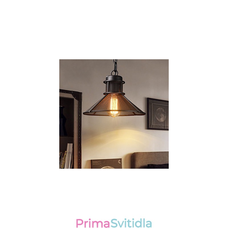 Závěsná svítidla Mini Style Retro Garáž Kovové