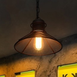 Závěsná svítidla Mini Style Retro Garáž Kovové