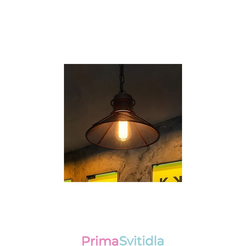 Závěsná svítidla Mini Style Retro Garáž Kovové
