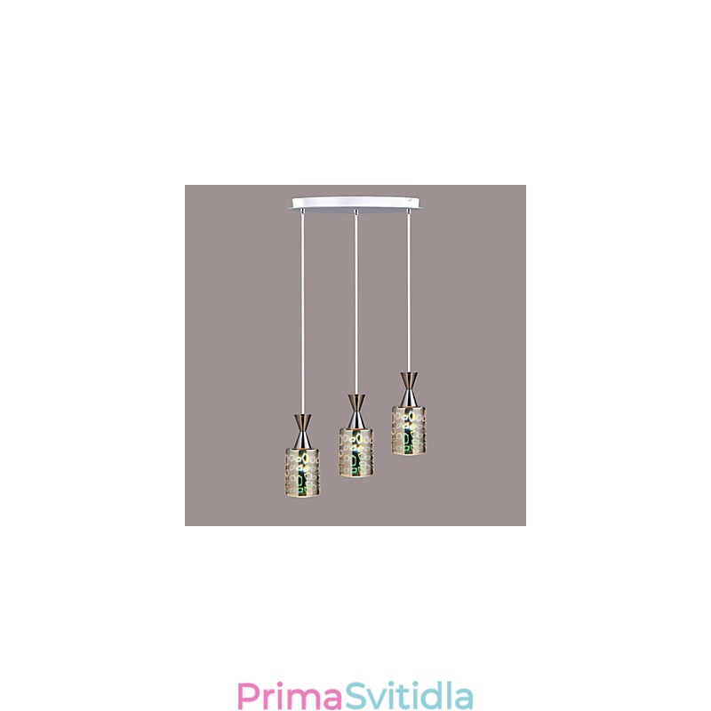 Pochromovaná lampa s laserovým gravírováním Dream