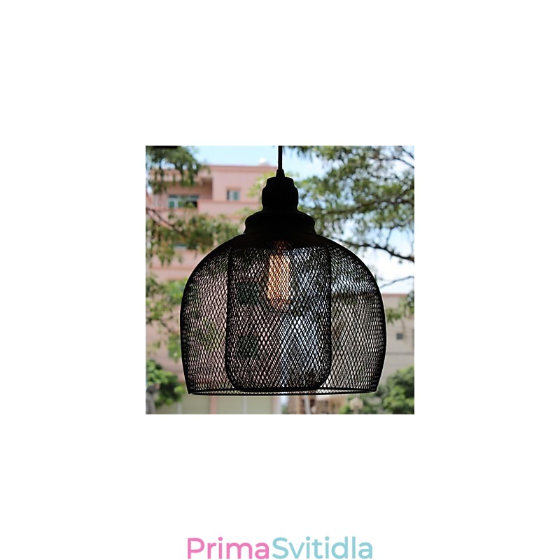 Americký Retro Birdcage Tvar Železný umělecký lustr