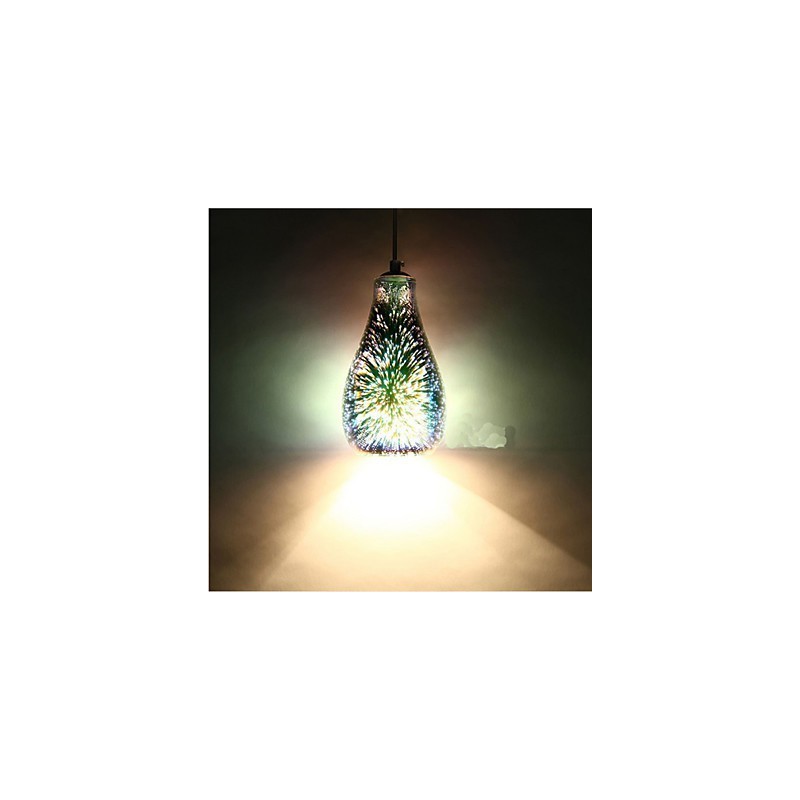 Jednoduchý stolek 3D Glass Creative Pendant C