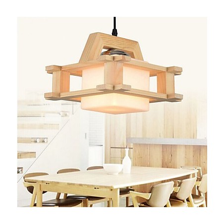 Lampa z masivního dřeva Lampa z masivního dřeva