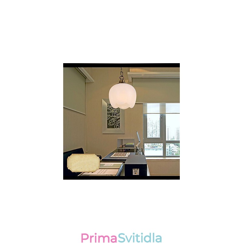 Španělské mramorové měděné osvětlení Single Lustr