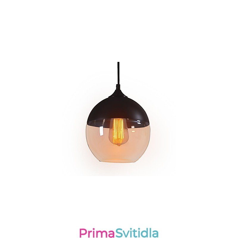 WestMenLights moderní vintage skleněné stropní závěsné svítidlo o průměru 200 mm
