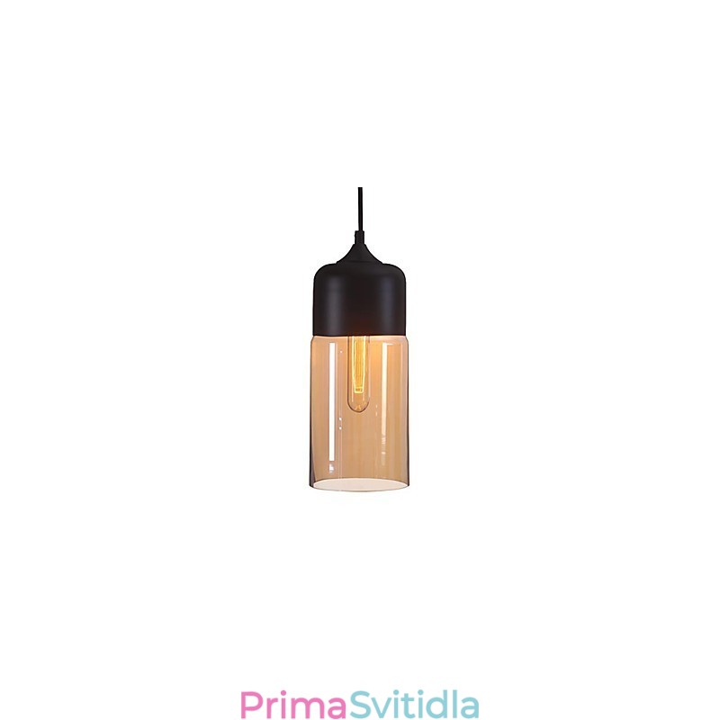 WestMenLights Elegantní stínidlo na láhev DIY Stropní lampa Skleněná závěsné osvětlení Edison Bulb Home