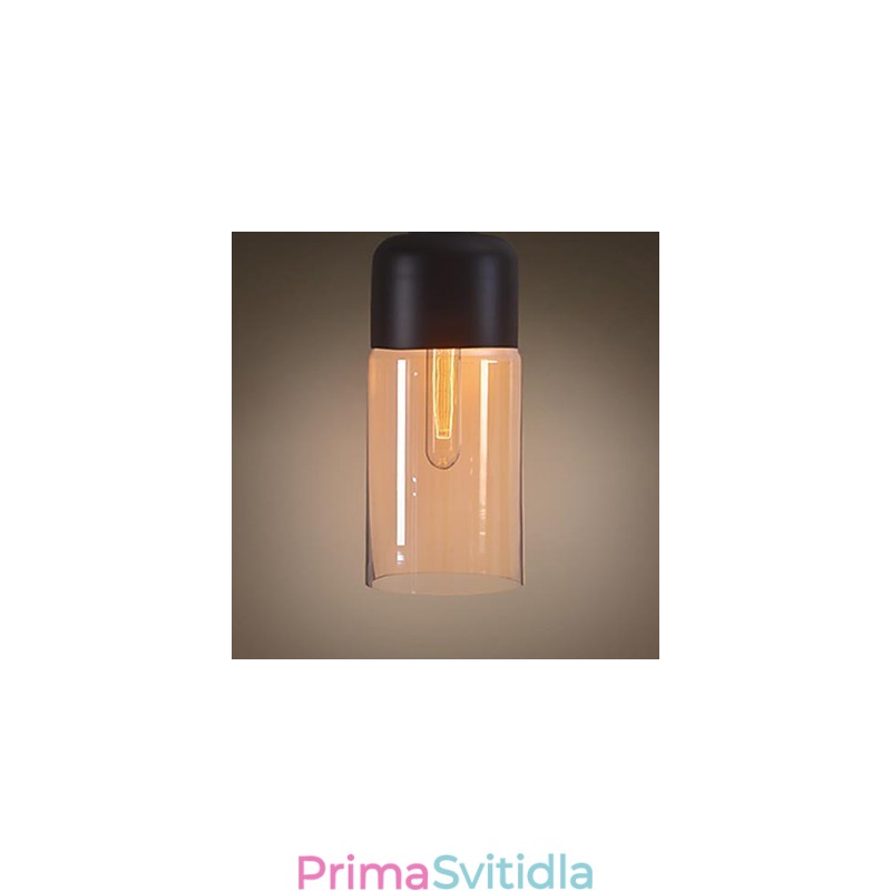 WestMenLights Elegantní stínidlo na láhev DIY Stropní lampa Skleněná závěsné osvětlení Edison Bulb Home