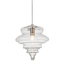Závěsná lampa 1 Světlo Moderní Jednoduchost Bezbarvé čiré sklo