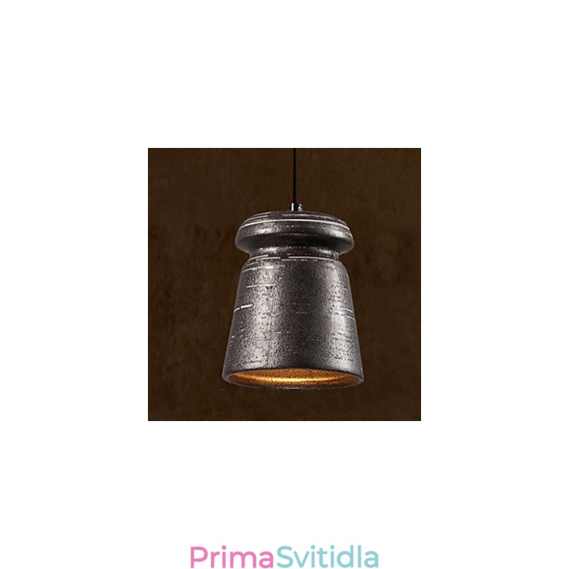 Lampa Personality Retro Keramická závěsná čajovna Lustr