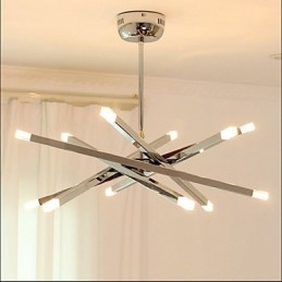 Módní kreativní světelné designové lampy 12 světelných lustrů