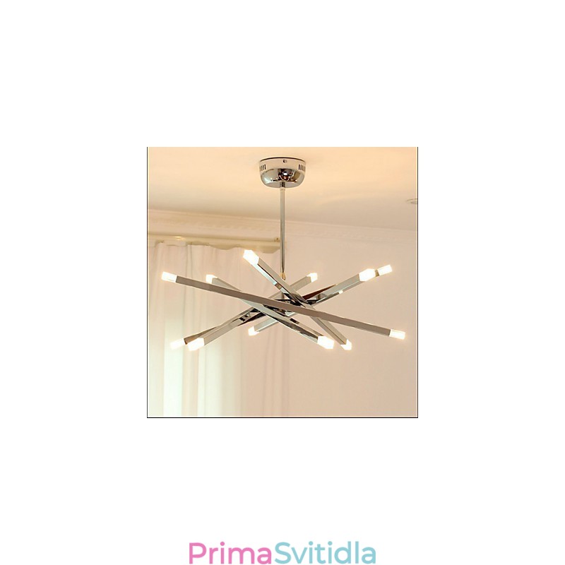 Módní kreativní světelné designové lampy 12 světelných lustrů