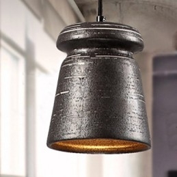 Lampa Personality Retro Keramická závěsná čajovna Lustr