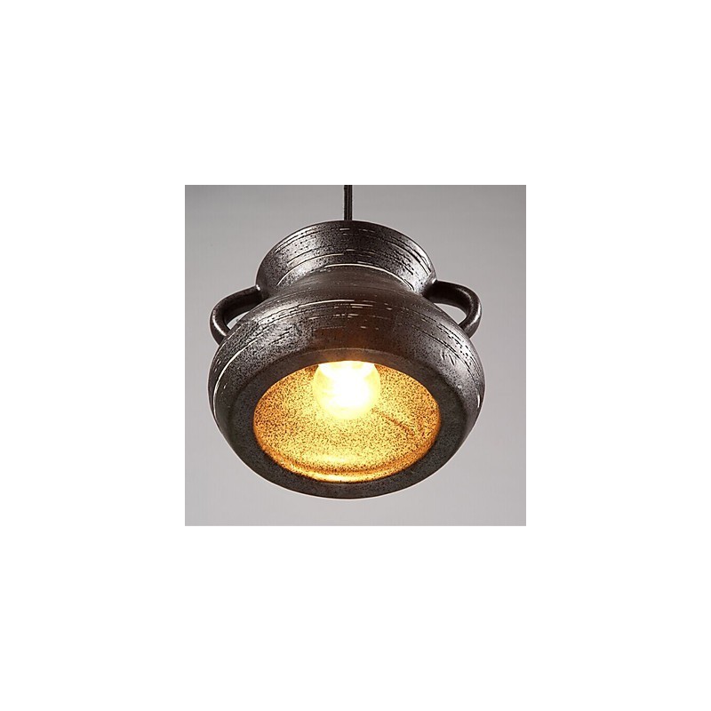 Personality Retro keramická závěsná čajovna Lustrová lampa