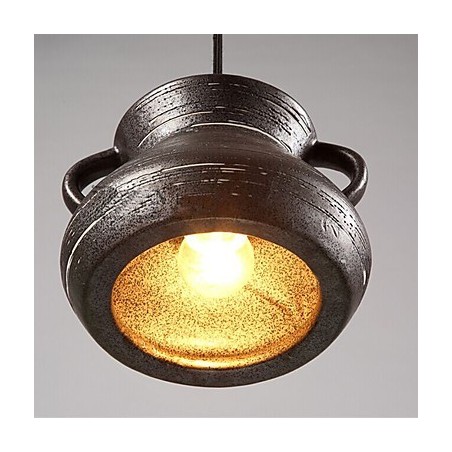 Personality Retro keramická závěsná čajovna Lustrová lampa Personality Retro keramická závěsná čajovna Lustrová lampa