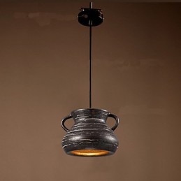 Personality Retro keramická závěsná čajovna Lustrová lampa