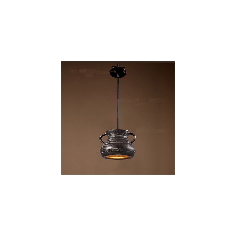 Personality Retro keramická závěsná čajovna Lustrová lampa