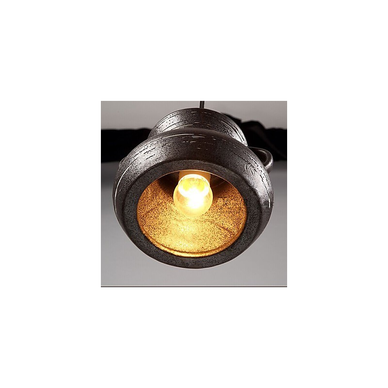 Personality Retro keramická závěsná čajovna Lustrová lampa