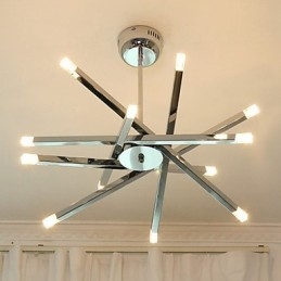 Módní kreativní světelné designové lampy 12 světelných lustrů