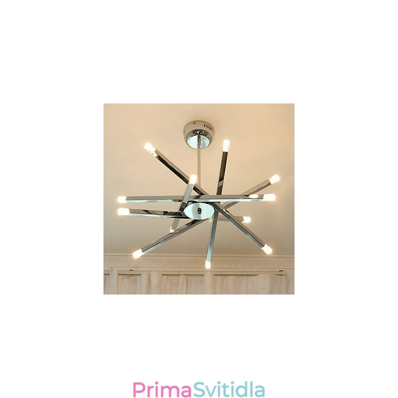Módní kreativní světelné designové lampy 12 světelných lustrů