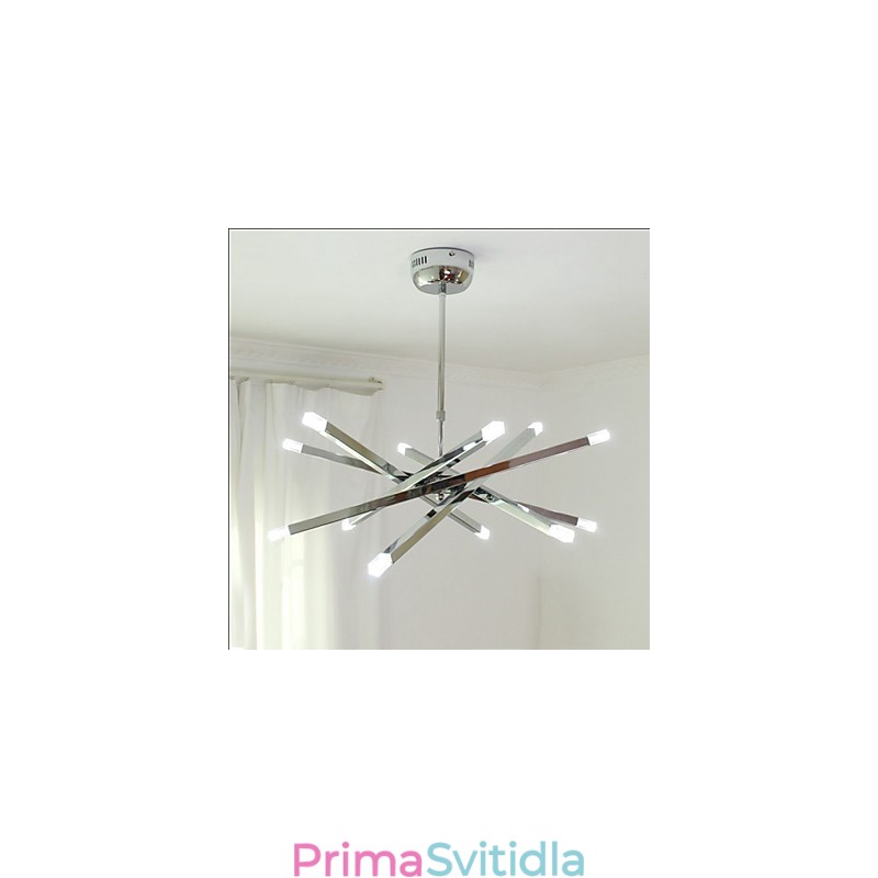 Módní kreativní světelné designové lampy 12 světelných lustrů