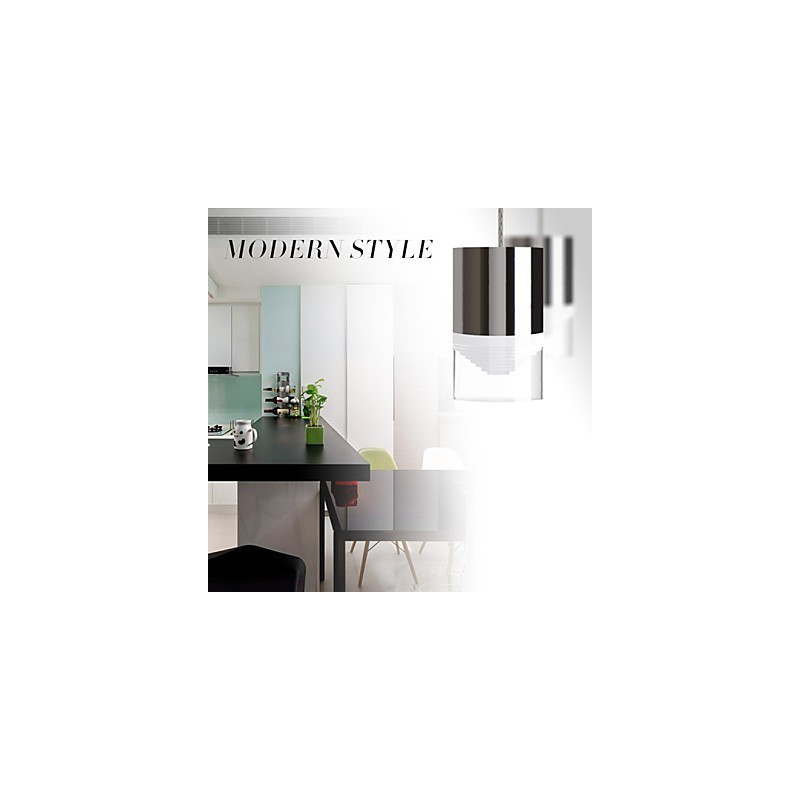 3 Světla Závěsné Světlo Moderní Současný Kov