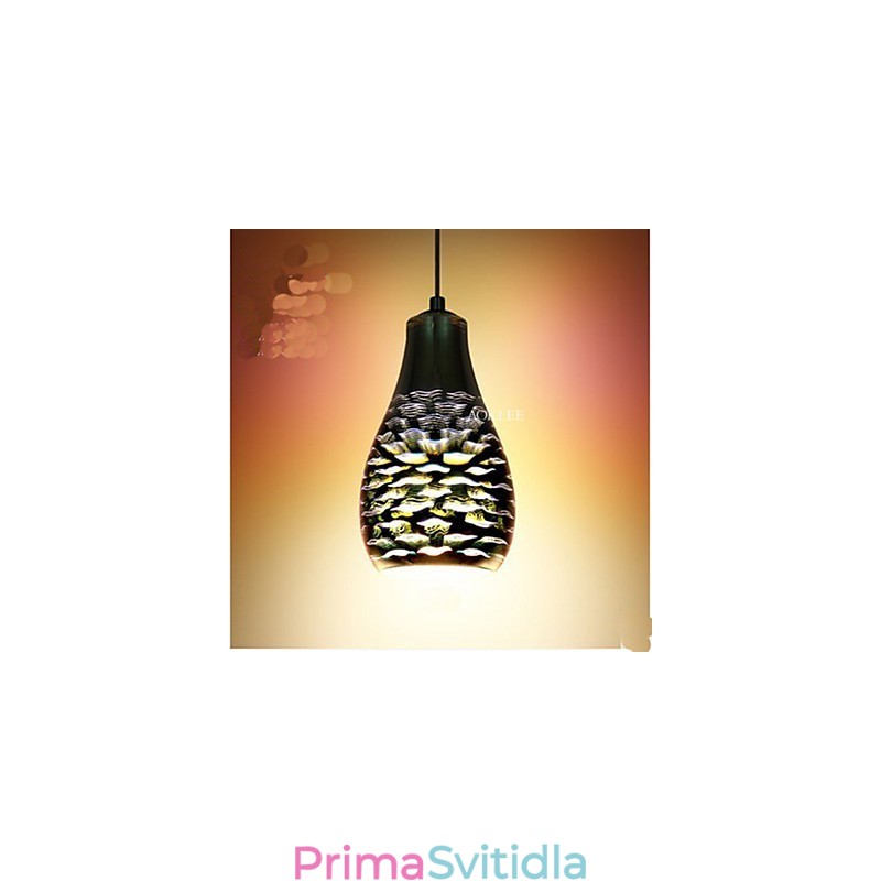 Jednoduchý stolní 3D skleněný kreativní přívěsek