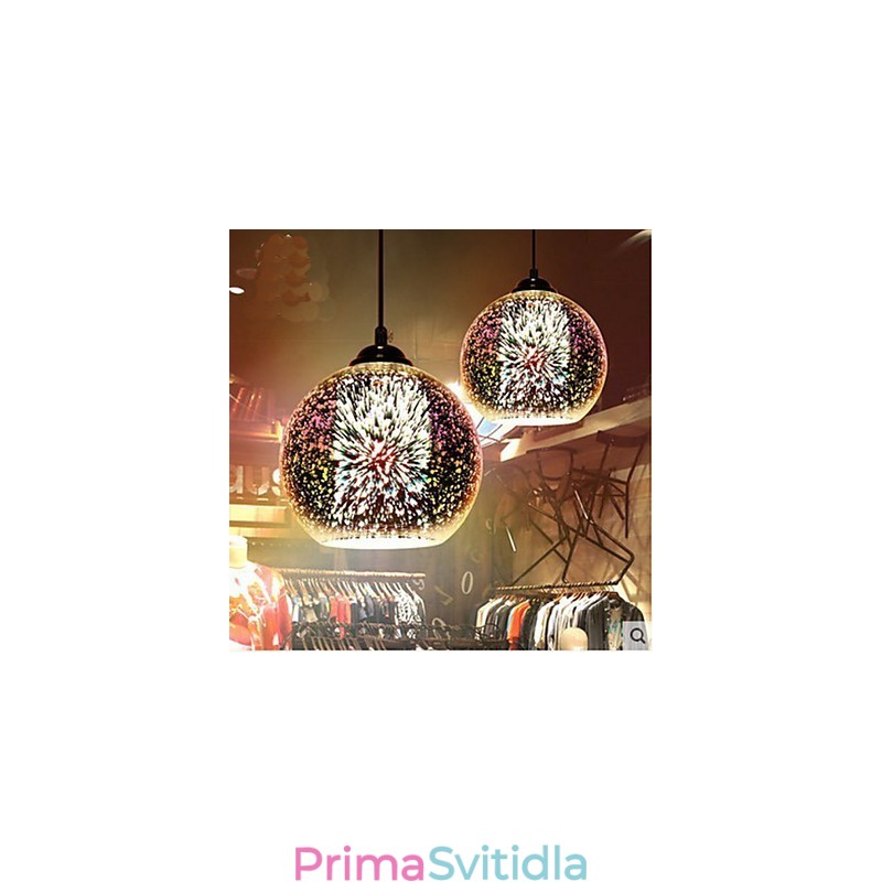 Jednoduchý stolní 3D skleněný kreativní přívěsek