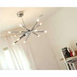 Módní kreativní světelné designové lampy 12 světelných lustrů