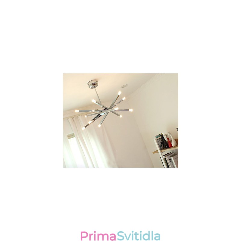 Módní kreativní světelné designové lampy 12 světelných lustrů