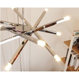 Módní kreativní světelné designové lampy 12 světelných lustrů