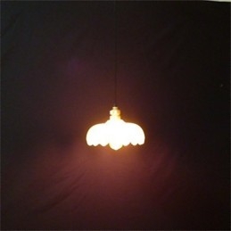 Creative Retro Old Shanghai květinový salonek lustr Skleněný lustr