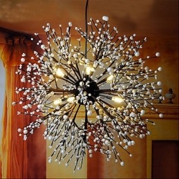 Průmyslový Wind Star Přívěsek Dekorativní oděv Ohňostroj Spark Light