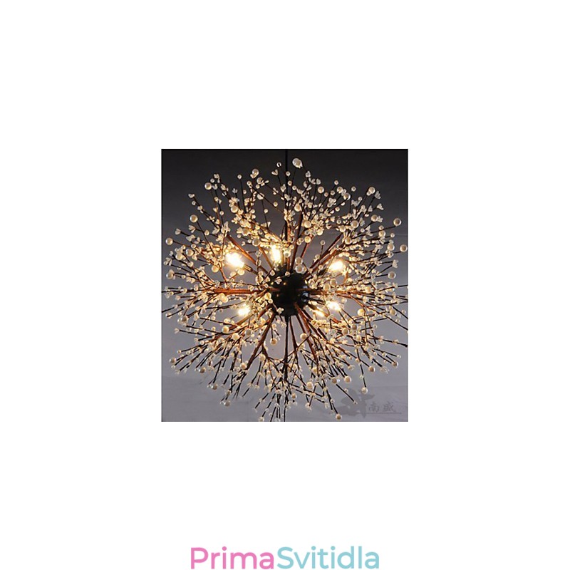 Průmyslový Wind Star Přívěsek Dekorativní oděv Ohňostroj Spark Light