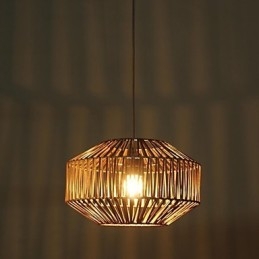 Moderní současná tradiční klasická vintage lucerna country malba přívěsek světlo jídelní