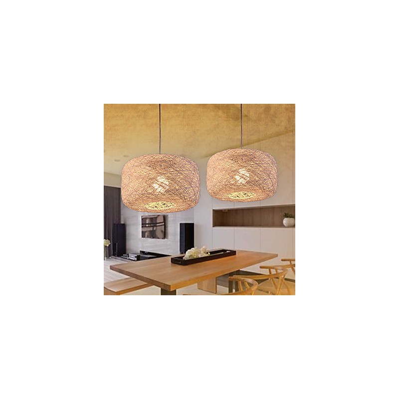 Evropský módní lustr Moderní minimalistický domácí ratanový koule lustr