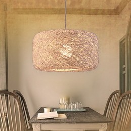 Evropský módní lustr Moderní minimalistický domácí ratanový koule lustr