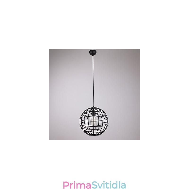 Mini závěsná sférická lampa 1 Zpracování světlem malby