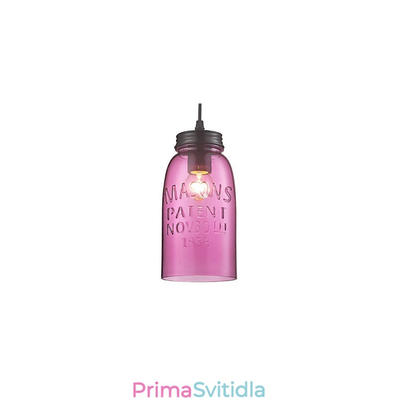 1 Světlo Moderní skleněné závěsné svítidlo v průhledném bublinkovém designu