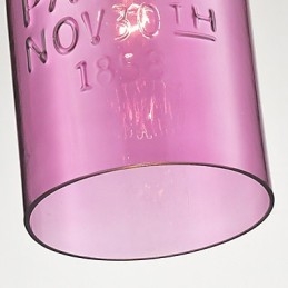 1 Světlo Moderní skleněné závěsné svítidlo v průhledném bublinkovém designu